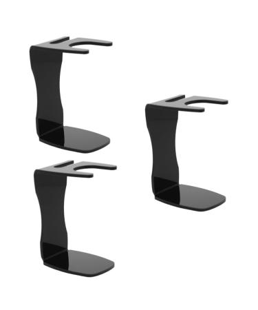 Beaupretty 3st razor clothes rack shaving bracket shaving brush holder shaving brush organizer shaving rack shaving shaving holder lip gloss drip frame man brush holder