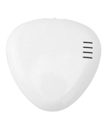 Toothbrush Case Effective Toothbrush Holder Small Long Service Time Simple Operation for Travel Home Office (White)