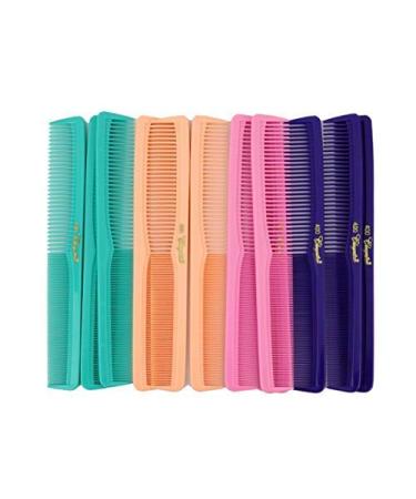 7 Inch All Purpose Hair Comb - Hair Cutting Combs for Barbers & Hairstylists - Fresh Mix 12 Units - Buy Online on GoSupps.com