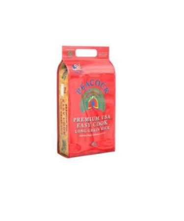 MASPeacock Easy Cook Rice 5kg Box of 1-Fd