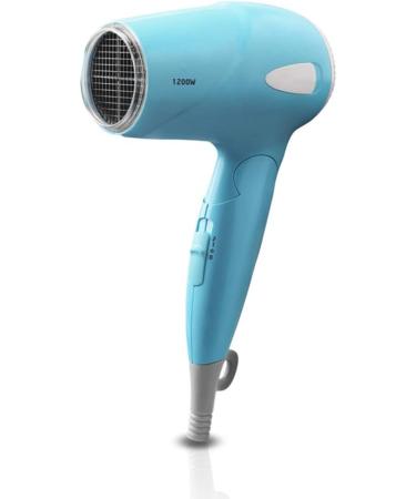 Hair Dryer Trvavel Small Mini Blow Dryer with Nozzle 1200W Long Life DC Motor Lightweight Compact Folding Hairdryer Portable Travel Fast Drying Hair Lightweight Quiet Blow Dryer Hot/Cold Small Gift - Buy Online on GoSupps.com