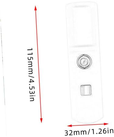 DOITOOL 1pc Sprayer Hydrating Humidifier USB Air Humidifier Miniature Humidifier Face Umidificador De Ar Portable Humidifiers Facial Care Steamer Moisturizing White Travel Shopkeeper - Buy Online on GoSupps.com