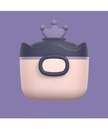 Fiacvrs Baby Milk Powder Dispenser with Spoon - Purple | Detachable & Large Capacity for Easy Feeding - Buy Online on GoSupps.com