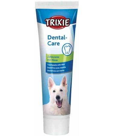 Trixie Dental Care Mint Toothpaste for Dogs | Double Pack 2 x 100g | Supports Dental Health & Oral Hygiene | Prevents Tartar & Plaque - Buy Online on GoSupps.com