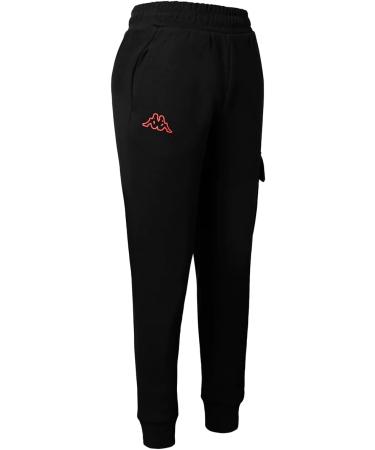 Kappa Boys Koda Kid Pants - Black Age 12 | International Shipping Available - Buy Online on GoSupps.com