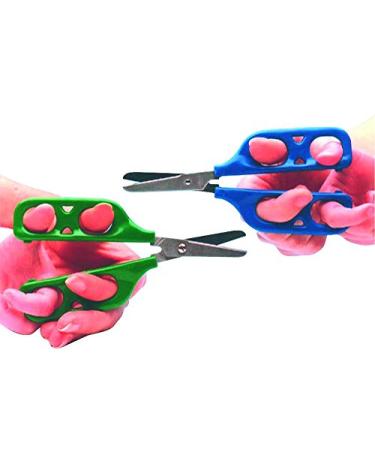 Dual Control exercise scissors for children left-handed right-handed therapy scissors occupational therapy PETA Easi-Grip (left-handed)
