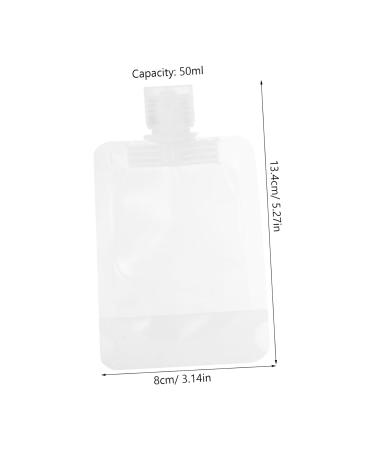 FOMIYES 20pcs Refillable Squeeze Pouches - Packing Bag Nail Stickers & Hair Shampoo Stickers for Travel | Leak-Proof Liquid Sealed Bags - Buy Online on GoSupps.com