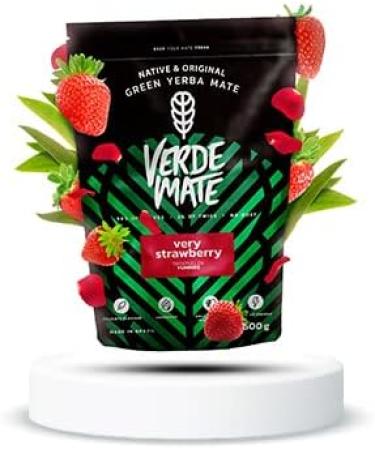 Verde Mate Fruity Yerba Mate Set | Green Mango & Maracuya Melocoton Very Strawberry | Brazilian Yerba Mate Green | Natural Caffeine | 3x500g - Buy Online on GoSupps.com