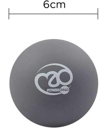 Fitness Mad Trigger Point Massage Ball Set Black/Silver Multicolor | One Size | Improve Recovery & Performance - Buy Online on GoSupps.com