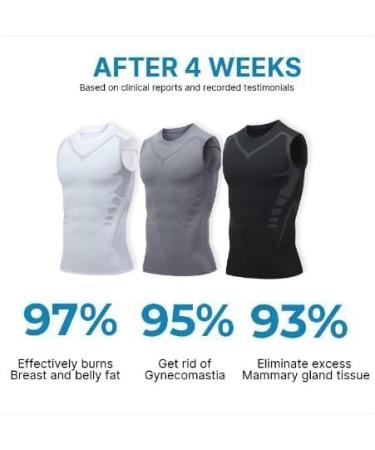 Shop Lucky Song Ionic Shaping Vest for Men | Gray Ionic Energy Vest - International Shipping - Buy Online on GoSupps.com