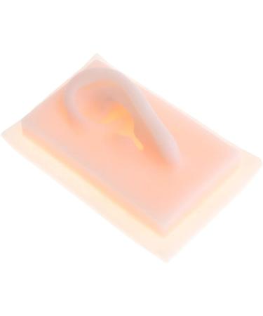 2 x Silicone Acupuncture Ear Model - Left Flexible Soft Artificial Display for Acupuncture Training - Buy Online on GoSupps.com