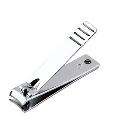 Fashion Stainless Steel Nail Clipper Cutter Trimmer Manicure Nail Art Toe Nail Clipper Manicure Beauty Tool Silver -Silver