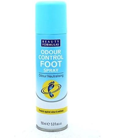 x2 Beauty Formulas Feet Care Odour Control Foot Spray 150ml - Buy Online on GoSupps.com