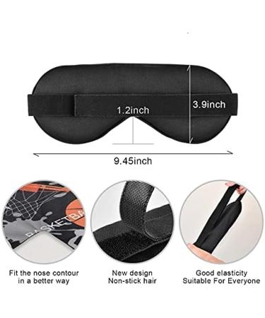 Sport Basketball Hoop Sleep Mask - For Restful Sleeping & Sports Enthusiasts - Buy Online on GoSupps.com