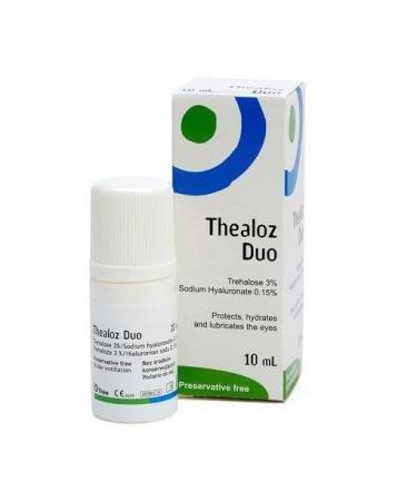 Thealoz Duo 10ml for Dry Eyes Protects, Hydrates and Lubricates The Eyes