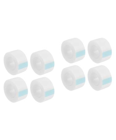 FRCOLOR 8 Rolls Invisible Double Eyelid Stickers Body Dressing Tape Wound Care Patch Eye Shadow Tape Clear Tape Body Tape Instant Eyelid Lifter Plastic Tape White or Beauty Stickers Girl