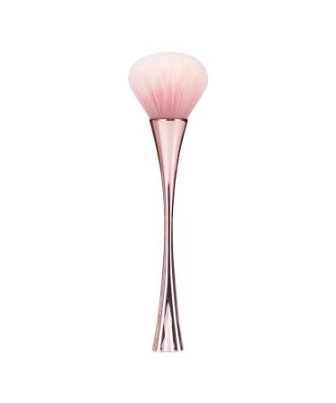 Professional Face Makeup Brushes Set | Large Standing Blush Makeup Brush | Powder Foundation Brush Cosmetic Brushes for Complete Coverage and Perfect Finish pink