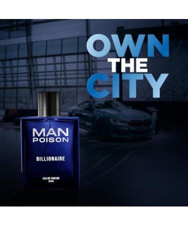 thakor craft Man Poison Billionaire Perfume For Men 100ml Exquisite Eau De Parfum Premium Liquid Perfume Long Lasting & Spicy Ideal Gift - Buy Online on GoSupps.com