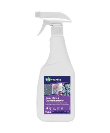 BioHygiene Gum Mark & Graffiti Remover 750ml Spray (6 x 750ml)