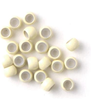 Blonde Nano Rings Beads for Hair Extensions - 400pcs Silicone Lined Nano Beads - Buy Online on GoSupps.com