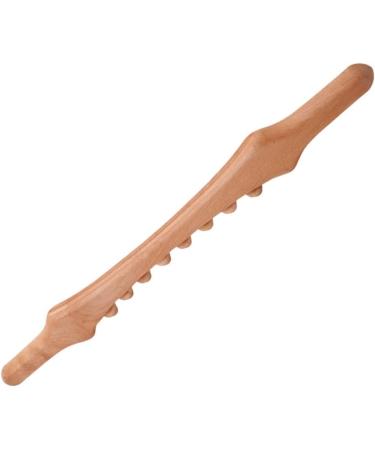 Osaladi Gua SHA Massage Tool - Wooden Reflexology Roller for Total Body Relief Abdominal & Neck Massage - Buy Online on GoSupps.com
