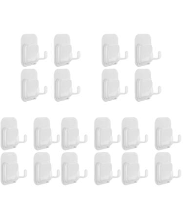 Osaladi 20 pieces of hooks Insert hook holder for mains plug shaving hook stand shavinghaken tangent stands.