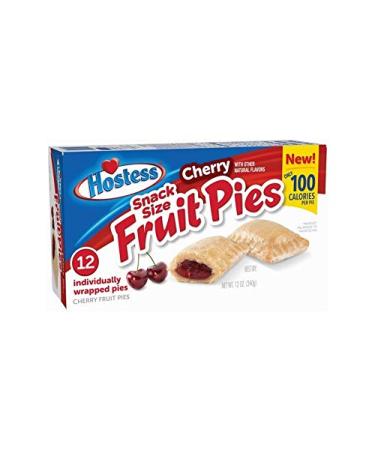 Hostess Cherry Fruit Pies 12oz - Snack Size Treats for Delicious Desserts - Buy Online on GoSupps.com