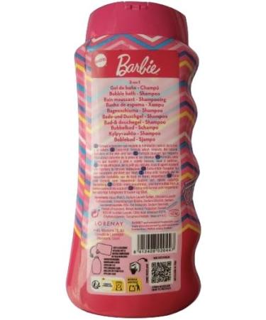  Mattel Barbie Gel 2-in-1 Shampoo for Children 475 ml - Buy Online on GoSupps.com