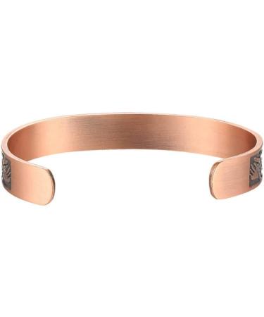 Copper Magnetic Arthritis Bracelet for Men and Women - 6 Magnets for Joint Pain Relief - Buy Online on GoSupps.com