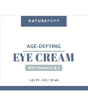 Age-Defying Eye Cream With Vitamin C&E | Daily Under Eye Cream for Dark Circles & Puffiness Anti Aging Line Smoothing with 10 Botanical Extracts + Niacinamide + Antioxidant | Made in Korea (30g) - Buy Online on GoSupps.com
