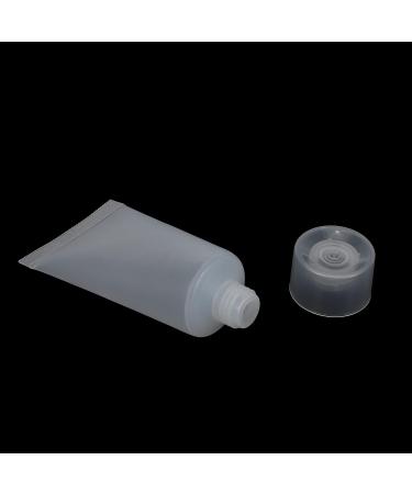 dieyyuca 50 Pieces 15Ml Refillable Tube Empty Lotion Bottle Soft Tube with Lid Squeeze Travel Make Containers Refillable Container - Buy Online on GoSupps.com