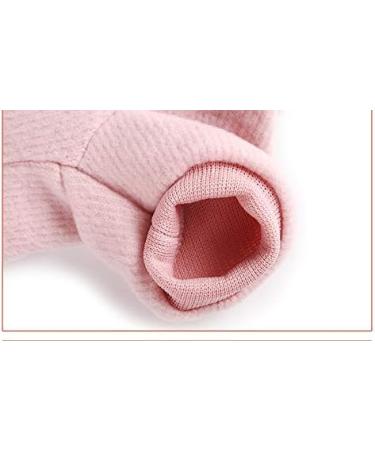 SMDARROY Cute Pet Puppy Cat Warm Jumper Sweater Bow Knitwear Coat Apparel Clothes Sweatershirt Winter Flannel Small Dog Chihuahua Yorkshire Hoodie Clothes Dog jacket S Pink - Buy Online on GoSupps.com