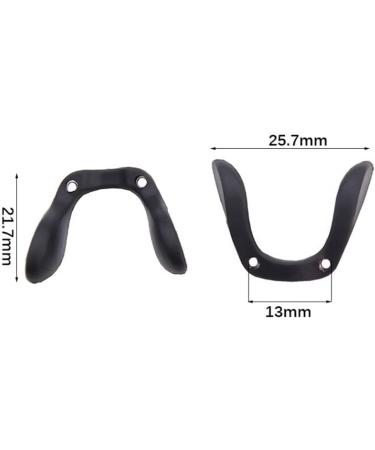 Celika Replacement Nose Accessories | Black Silicone & Glass Nasal Cushion for Children s U-Shaped Plastic Glasses - Buy Online on GoSupps.com