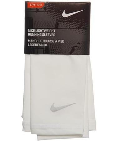 Nike Lightweight Sleeves White/Silver Small/Medium - Comfortable and Stylish - Buy Online on GoSupps.com