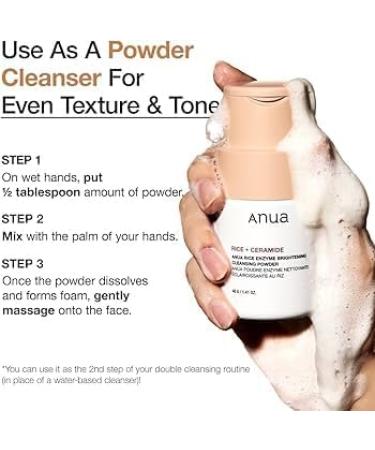  G n rique Rice and Ceramide Cleansing Enzyme Powder Brightening 40g - Made in Korea - Buy Online on GoSupps.com