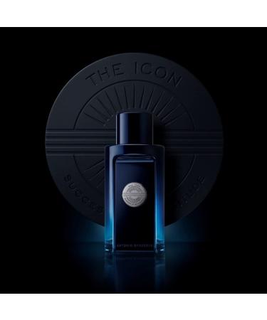 Banderas Antonio The Icon Eau De Toilette For Men - Long Lasting - Virile Elegant Trendy And Sexy Scent - Wood Amber And Sandalwood Notes - Ideal For Special Events - 1.7 Fl Oz - Buy Online on GoSupps.com