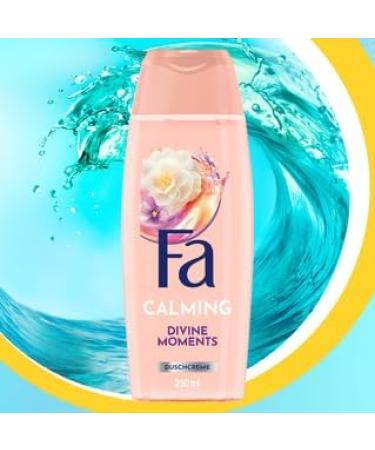 FA Shower Gel Divine Moments 3 x 250 ml 95 ingredients of natural origin send your senses on a wonderful journey and enjoy the velvety scent of wild camellias - Buy Online on GoSupps.com