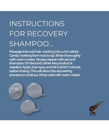 Recover Restore Gro Hydrating Shampoo - Sulfate Free Vegan Aloe Vera | Hair Growth for All Hair Types | 8oz - Buy Online on GoSupps.com