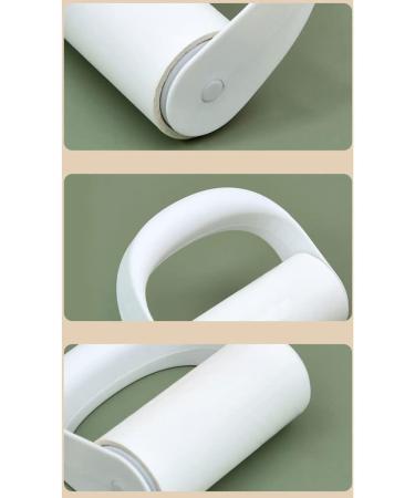 Buy Portable Mini Lint Roller with Cover Super Sticky Pet Hair Remover (Orange) | 1 Handle + 5 Refills - International Shipping Available - Buy Online on GoSupps.com