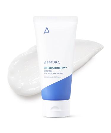 AESTURA ATOBARRIER 365 Cream with Ceramide, 100-Hour Lasting Face Moisturizer, Hydration for Dry & Sensitive Skin, Skin Barrier Repair, Cruelty Free, Hypoallergenic Formula, 2.7 Fl Oz. Ceramide Cream