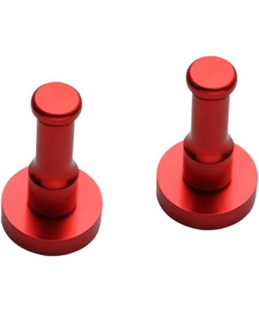 Cabilock Coat Hanger Towel Rack 2pcs Black Towel Hooks Black Trim Hangers Heavy Duty Strips Heavy Duty Accessories Coat Bath Towel Clothes Rack mediumx2pcs Redx2pcs - Buy Online on GoSupps.com