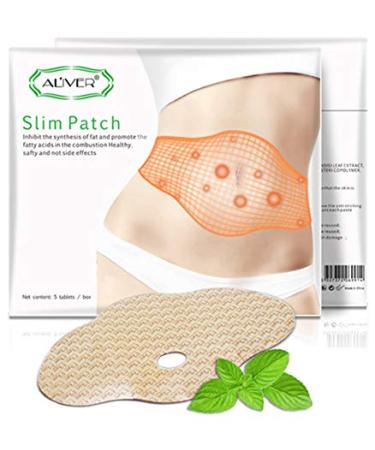 10 Piece Slim Patch Belly Fat Burner Tighten Slimming Wonder Patch All Natural Ultimate Body Wrap Weight Loss Fat Burner and Cellulite Removal