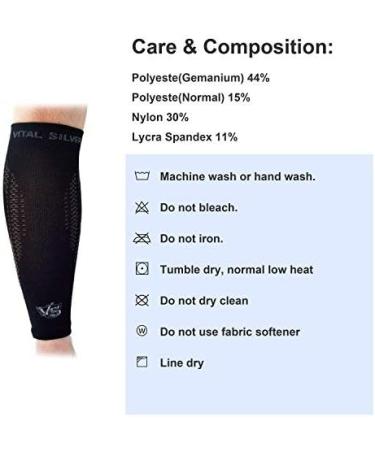 Vital Salveo-Compression Calf/Shin Sleeves-(Pair) Medium - Buy Online on GoSupps.com