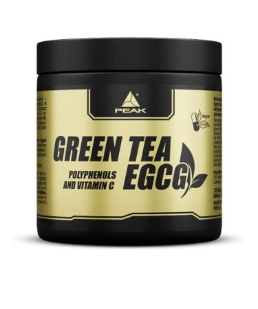 Peak green tea - EGCG - 120 capsules i 120 portions I diet support i secondary plant substances i polyphenols i antioxidant i with vitamin c i vegan i gmo free