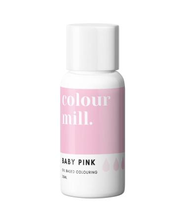 Colour Mill Oil-Based Food Coloring, 20 Milliliters Baby Pink