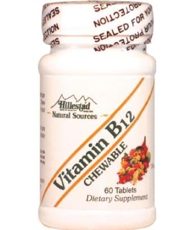 Dialyvite Hillestad Pharmaceuticals - Vitamin B12 Chewable - 60 Chewable Wafers