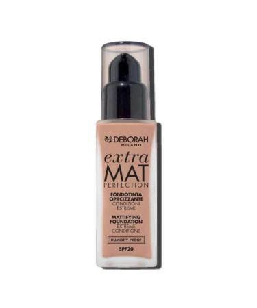 DEBORAH Milano Extra Mat Perfection Foundation 30ml - Beige Liquid Makeup for Women | International Shipping Available - Buy Online on GoSupps.com