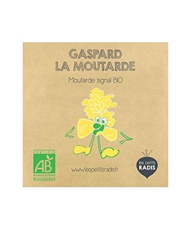 LES PETITS RADIS Gaspard la Mustard Organic Mini Seed Kit