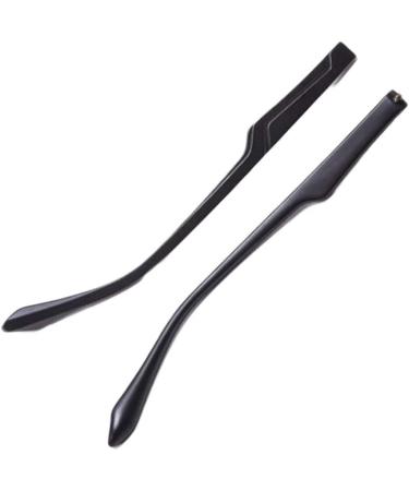 Katiak glasses tape glasses band glasses arms 1 pair of black plastic glass replacement-free-free for men and women glasses ironing repairs