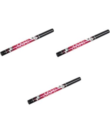 Mipcase Eye Makeup 3pcs Cosmetics Liquid Makeup Eye Eyeliner Black Waterproof Pen Eye Decor 1 count (Pack of 1) As Shownx3pcs - Buy Online on GoSupps.com